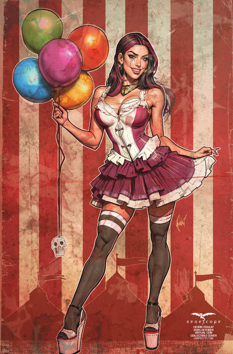 Cedric Poulat - 2025 October Virtual Con METAL CARD - Zenescope Entertainment Inc