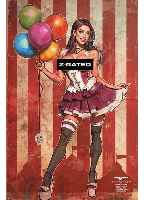 Cedric Poulat - 2025 October Virtual Con Collectible Cover w/ Mini Art Print - LE 99 - Zenescope Entertainment Inc