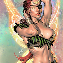 Cedric Poulat - December 2025 Pirate Princess - Metal Card - Zenescope Entertainment Inc