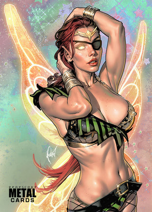 Cedric Poulat - December 2025 Pirate Princess - Metal Card - Zenescope Entertainment Inc