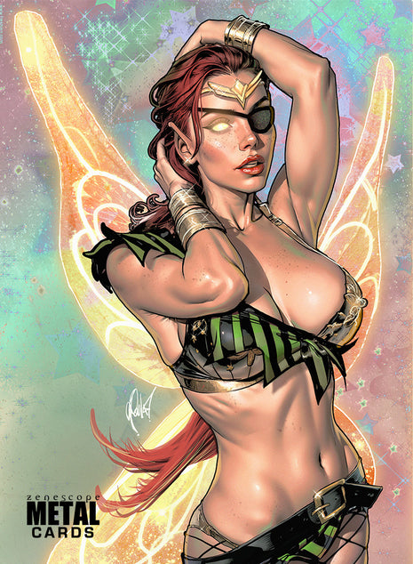 Cedric Poulat - December 2025 Pirate Princess - Metal Card - Zenescope Entertainment Inc