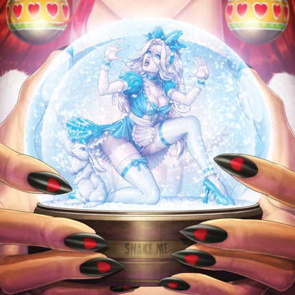 J Cardygrade -  Holiday Metal Mini Art Print - Zenescope Entertainment Inc