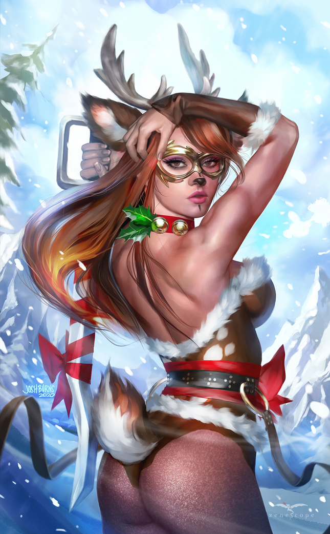 2024 Christmas Sticker Set - Zenescope Entertainment Inc