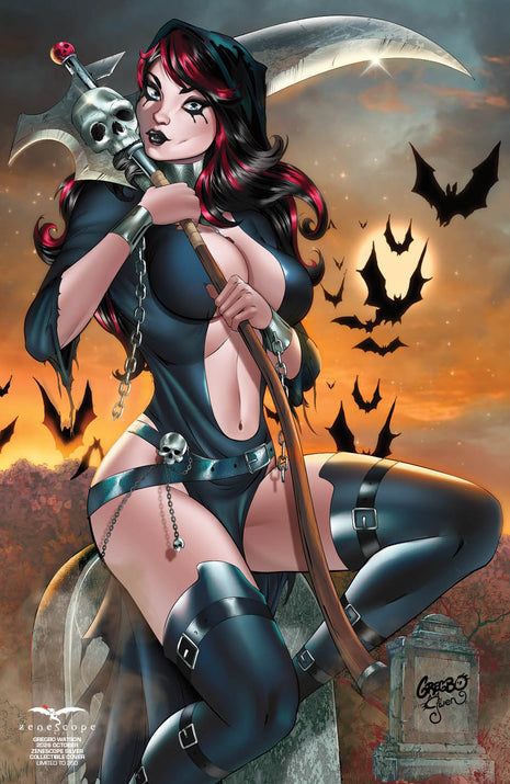 Gregbo Watson - 2026 October Zenescope Silver Collectible Cover  - LE 250