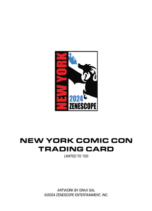 2024 NYCC Exclusives Trading Card Set