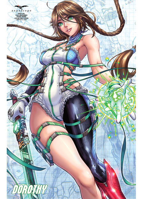 Drax Gal - 2023 December Artist Remix Collectible Cover - Limited to 299 - Zenescope Entertainment Inc