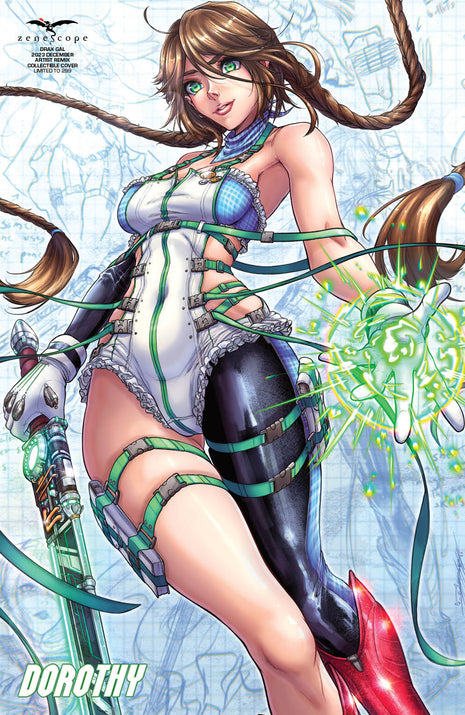 Drax Gal - 2023 December Artist Remix Collectible Cover - Limited to 299 - Zenescope Entertainment Inc