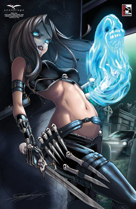 Drax Gal - 2023 New York Comic Con - Anime Collectible Cover - LE 199 - Zenescope Entertainment Inc
