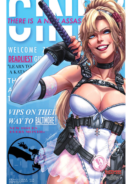 Drax Gal - 2024 Baltimore Comic Con Collectible Cover - LE 199 - Zenescope Entertainment Inc