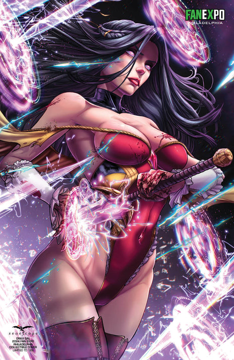 Drax Gal - 2024 Fan Expo Philadelphia Collectible Cover - LE 199 - Zenescope Entertainment Inc