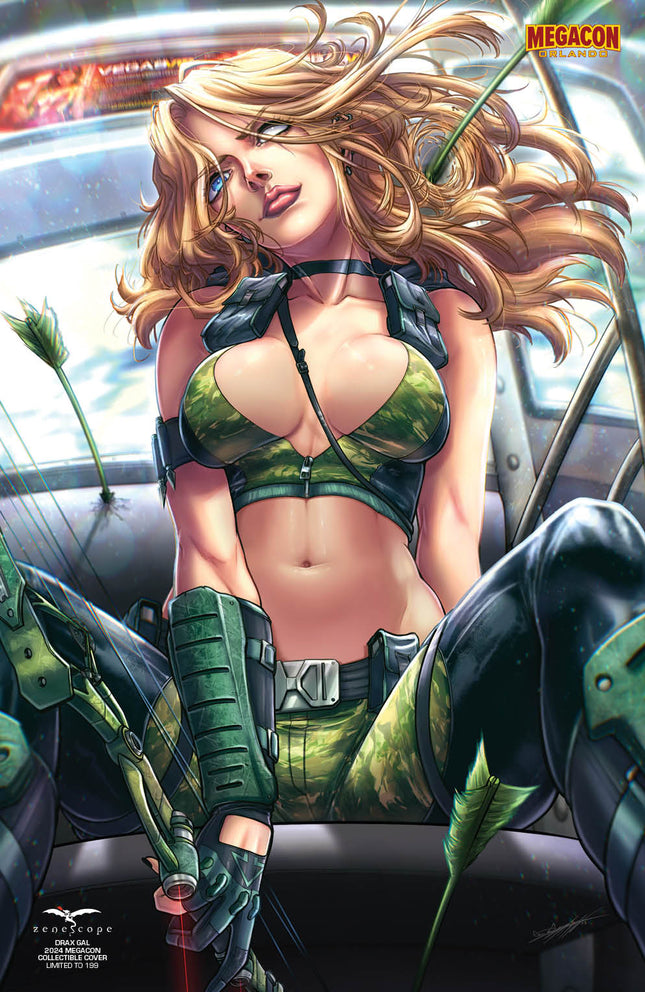 Drax Gal - 2024 MegaCon Collectible Cover - LE 199 - Zenescope Entertainment Inc