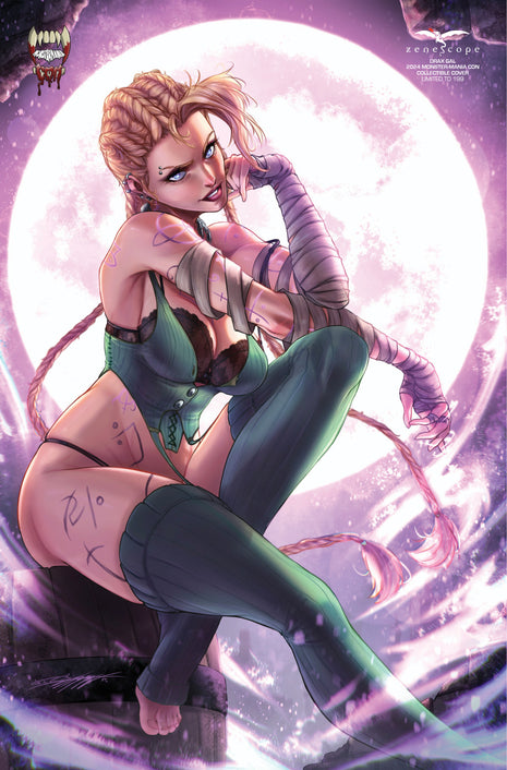 Drax Gal - 2024 Monster-Mania Comic Con Collectible Cover - LE 199 - Zenescope Entertainment Inc