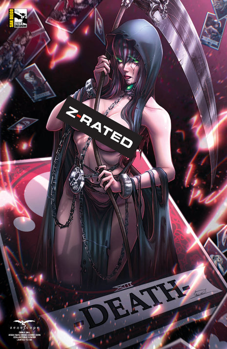 Drax Gal - 2024 San Diego Comic Con Collectible Cover - LE 99 - Zenescope Entertainment Inc