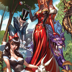 J. Scott Campbell - Escape From Wonderland Art Print - Zenescope Entertainment Inc