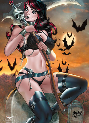 Gregbo Watson - 2026 October Zenescope Gold Collectible Cover w/ PASSPORT STICKER - LE 150