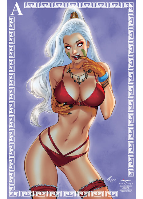 Elias Chatzoudis - 2023 Ace Wildcard Collectible Cover - LE 125 - Zenescope Entertainment Inc