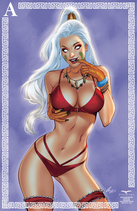 Elias Chatzoudis - 2023 Ace Wildcard Collectible Cover - LE 125 - Zenescope Entertainment Inc