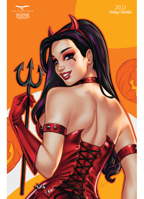 Elias Chatzoudis - 2023 Halloween Collectible Cover - LE 375 - Zenescope Entertainment Inc
