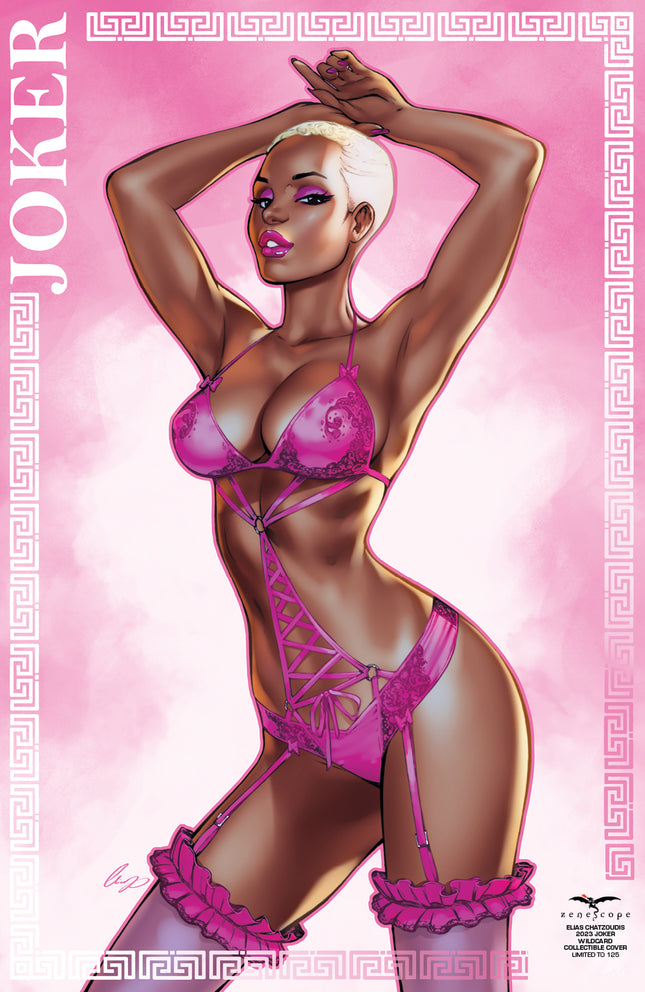 Elias Chatzoudis - 2023 Joker Wildcard Collectible Cover - LE 125 - Zenescope Entertainment Inc