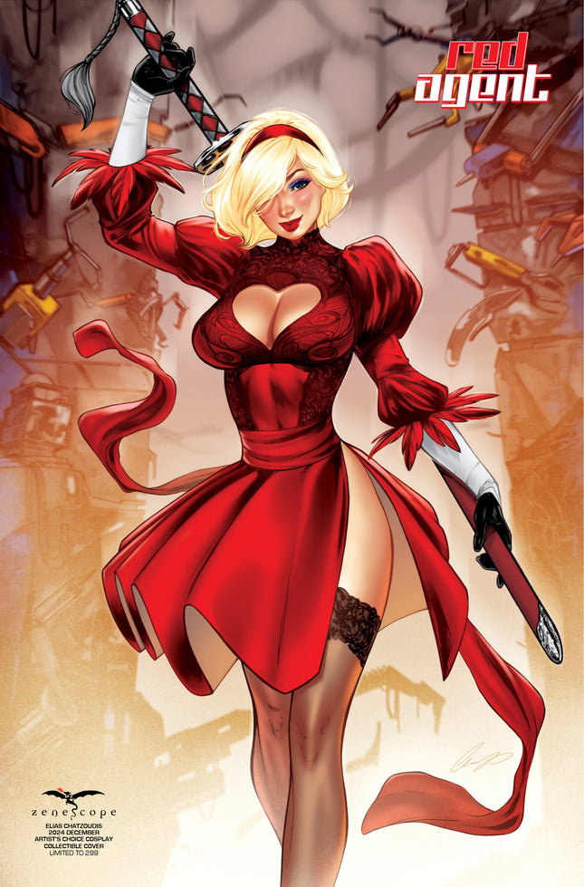 Elias Chatzoudis - 2024 December Artist's Choice Cosplay Collectible - LE 299 - Zenescope Entertainment Inc