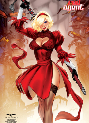 CGC 9.6 -Elias Chatzoudis - 2024 December Artist Choice Collectible Cover -  LE 299 - Zenescope Entertainment Inc