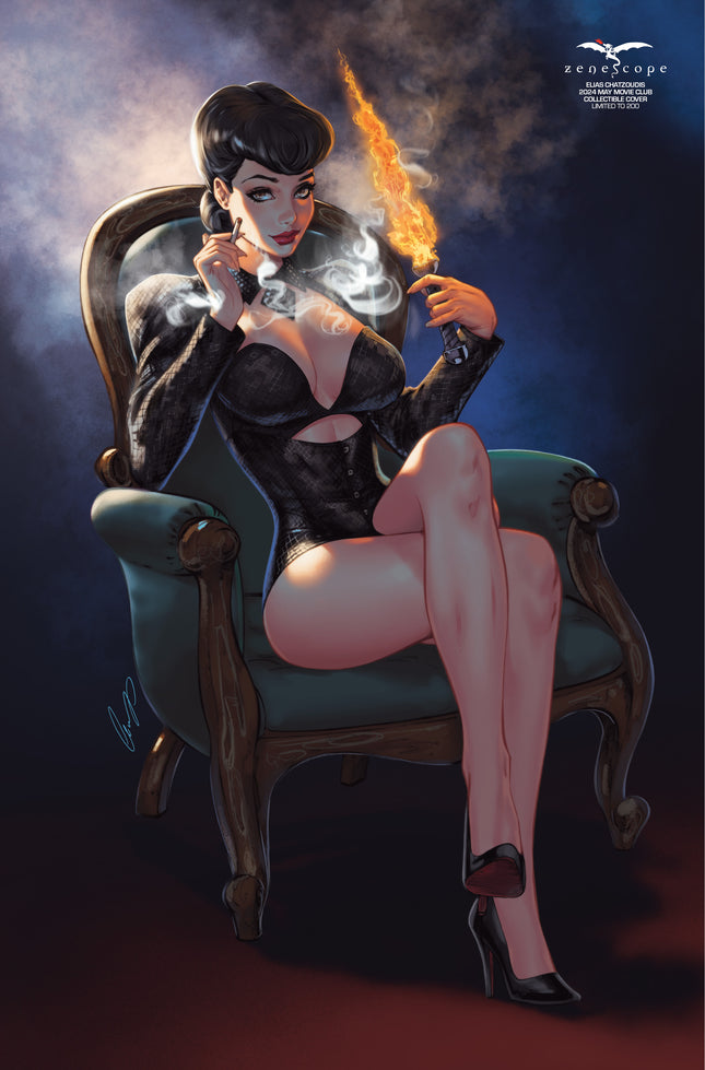 Elias Chatzoudis -  2024 May Movie Club Collectible Cover - LE 200 - Zenescope Entertainment Inc