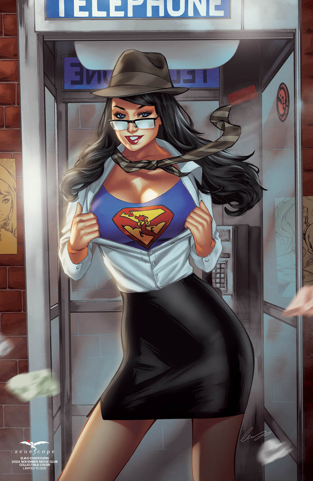 Elias Chatzoudis -  2024 November Movie Club Collectible Cover - LE 200 - Zenescope Entertainment Inc