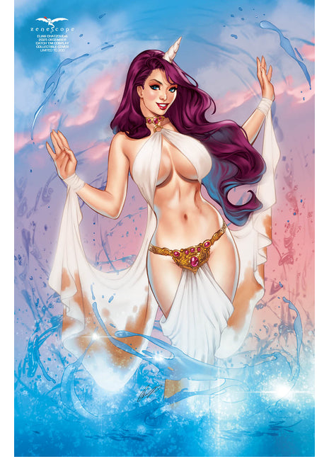 Elias Chatzoudis - 2025 December Catch 'Em Cosplay Collectible Cover - LE 300 - Zenescope Entertainment Inc