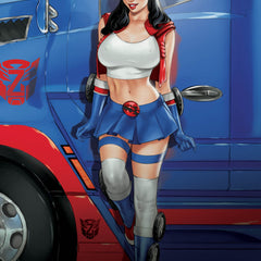 Elias Chatzoudis - 2025 December Pop Culture Pinup Collectible Cover - LE 150 - Zenescope Entertainment Inc