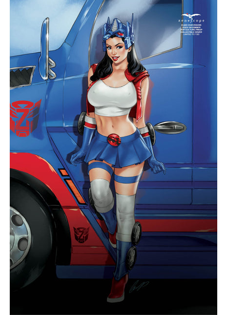 Elias Chatzoudis - 2025 December Pop Culture Pinup Collectible Cover - LE 150