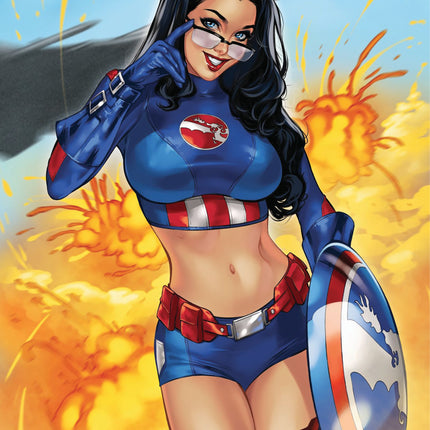 Elias Chatzoudis - 2025 July Pop Culture Pinup Collectible Cover - LE 150 - Zenescope Entertainment Inc