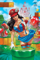 Elias Chatzoudis - 2025 March Pop Culture Pinup Collectible Cover - LE 150 - Zenescope Entertainment Inc