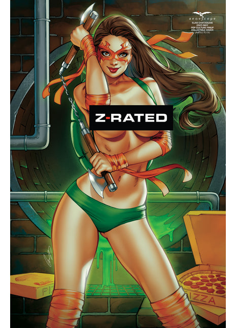 Elias Chatzoudis - 2025 May Pop Culture Pinup Collectible Cover - LE 50 - Zenescope Entertainment Inc