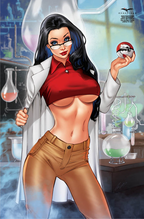 Elias Chatzoudis - 2025 November Catch 'Em Cosplay Collectible Cover - LE 300 - Zenescope Entertainment Inc