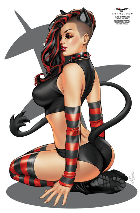 Elias Chatzoudis - 2025 October Catch 'Em Cosplay Collectible Cover - LE 300 - Zenescope Entertainment Inc