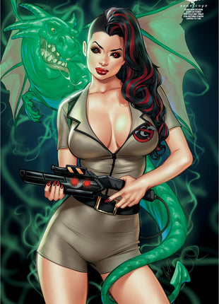 Elias Chatzoudis - 2025 October Pop Culture Pinup Collectible Cover - LE 150 - Zenescope Entertainment Inc