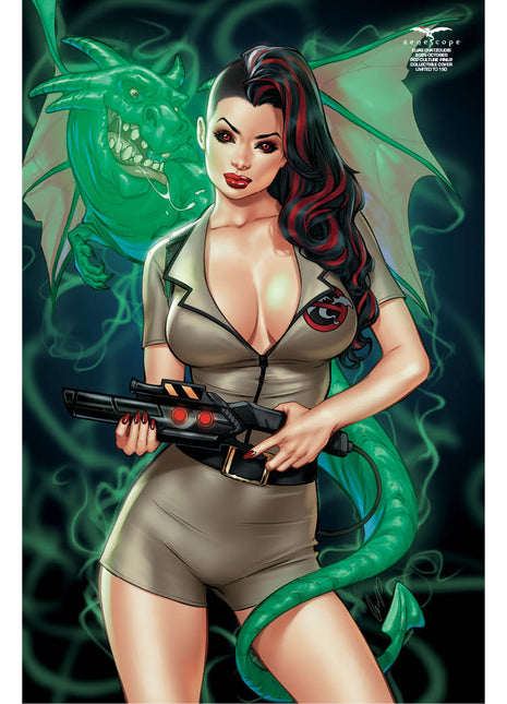 Elias Chatzoudis - 2025 October Pop Culture Pinup Collectible Cover - LE 150 - Zenescope Entertainment Inc