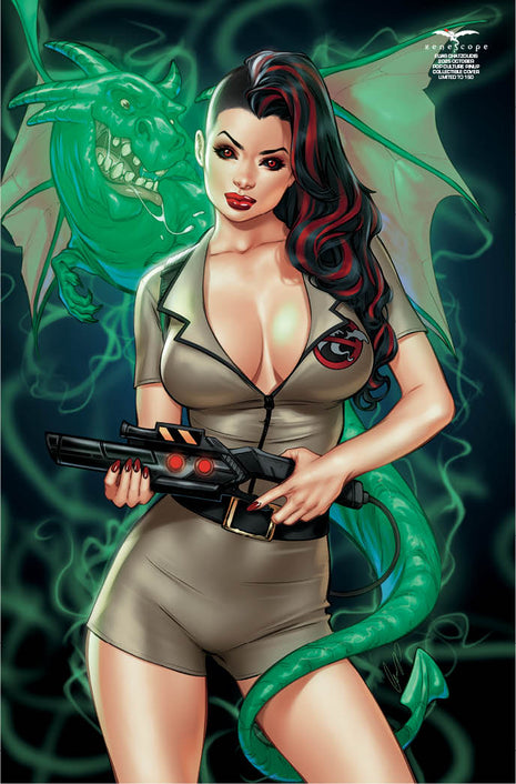 Elias Chatzoudis - 2025 October Pop Culture Pinup Collectible Cover - LE 150 - Zenescope Entertainment Inc