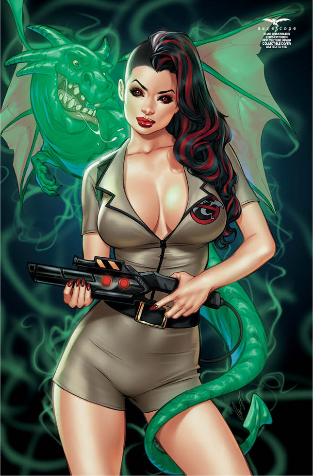 Elias Chatzoudis - 2025 October Pop Culture Pinup Collectible Cover - LE 150 - Zenescope Entertainment Inc