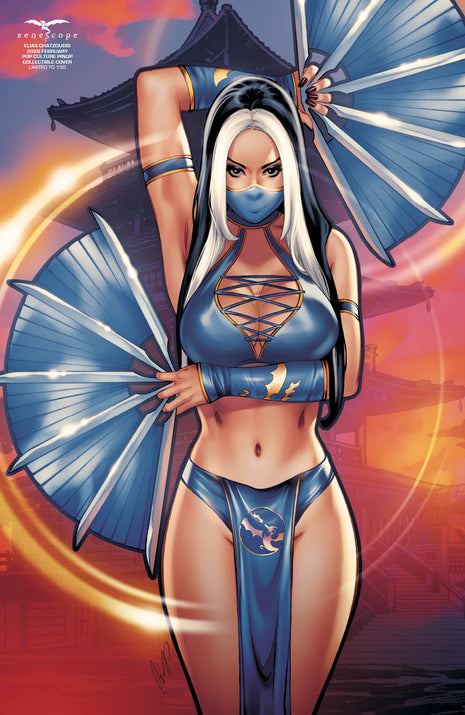 Elias Chatzoudis - 2026 February Pop Culture Pinup Collectible Cover - LE 150 - Zenescope Entertainment Inc