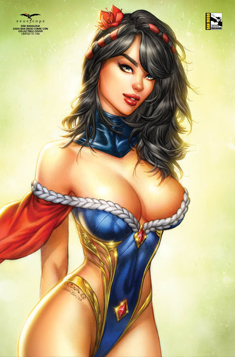 Eric Basaldua - 2024 San Diego Comic Con Collectible Cover - LE 199 - Zenescope Entertainment Inc