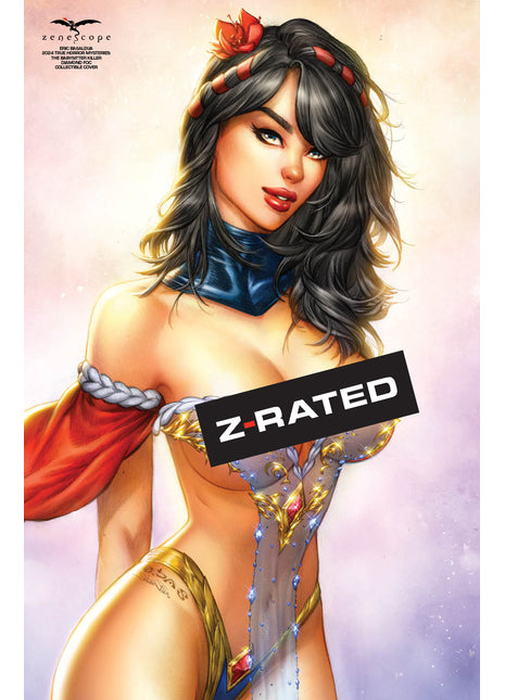 Eric Basaldua - 2024 True Horror Mysteries: The Babysitter Killer Diamond FOC Z-Rated Collectible Cover - Zenescope Entertainment Inc