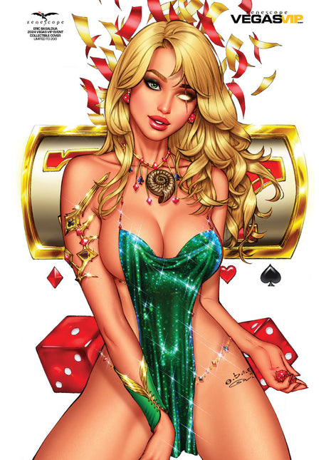 Eric Basaldua - 2024 Vegas VIP Event Collectible Cover - LE 200 - Zenescope Entertainment Inc