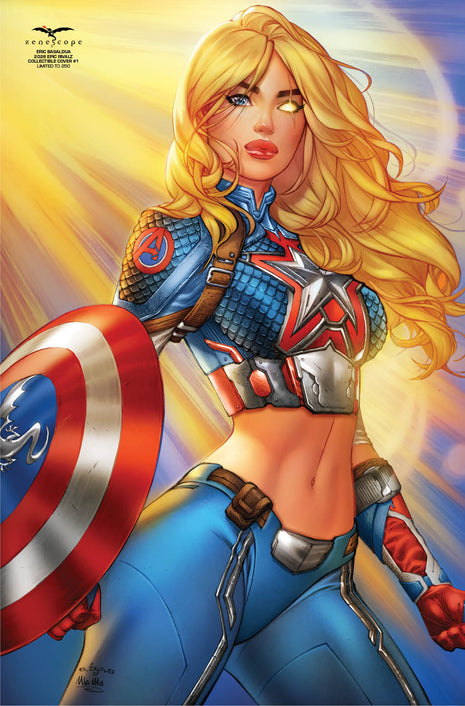 Eric Basaldua - 2026 Epic Rivalz Collectible Cover #1 - LE 250 - Zenescope Entertainment Inc