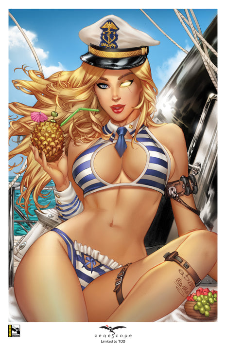 Eric Basaldua - Memorial Day - Mini Art Print - Zenescope Entertainment Inc