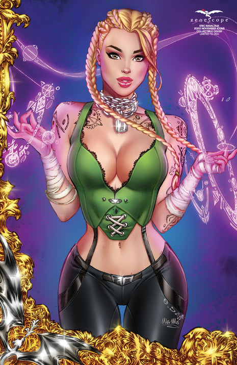 Eric Basaldua - 2022 November Icons Collectible Cover - LE 350 - Zenescope Entertainment Inc