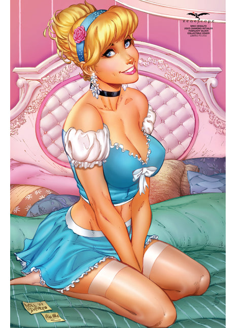 Mike DeBalfo - 2025 Diamond Retailer February Silver Collectible Cover - LE 250 - Zenescope Entertainment Inc