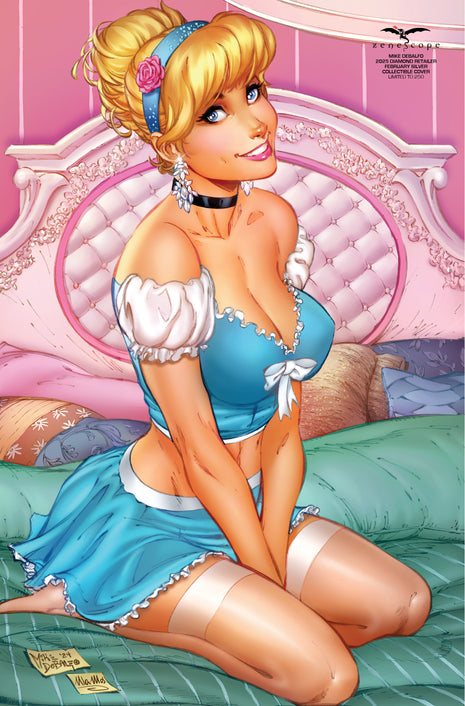 CGC 9.8 - Mike Debalfo - 2025 Diamond Retailer February Silver Collectible - LE 250 - Zenescope Entertainment Inc