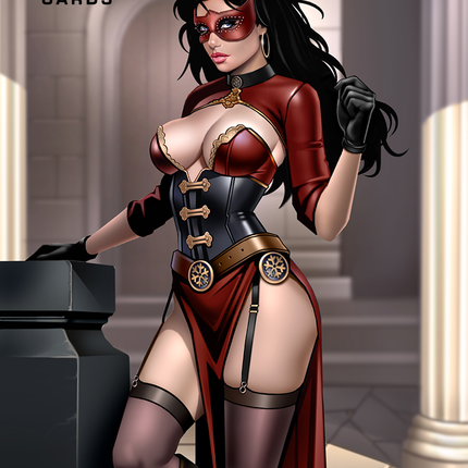 Keith Garvey - Masquerade Virtual Con Metal Card Set of 3 - Zenescope Entertainment Inc