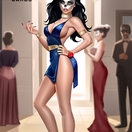 Keith Garvey - Masquerade Virtual Con Metal Card Set of 3 - Zenescope Entertainment Inc